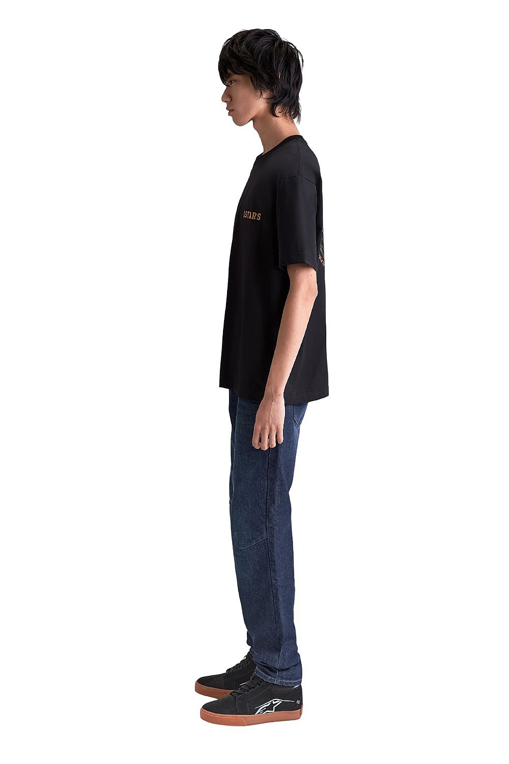 T-Shirt Alpinestars Latitude Oversized CSF - Black - men´s