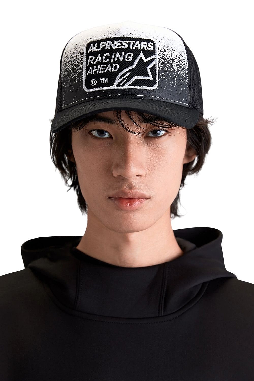 Kappe Alpinestars Gravel Trucker - Black/White - men´s