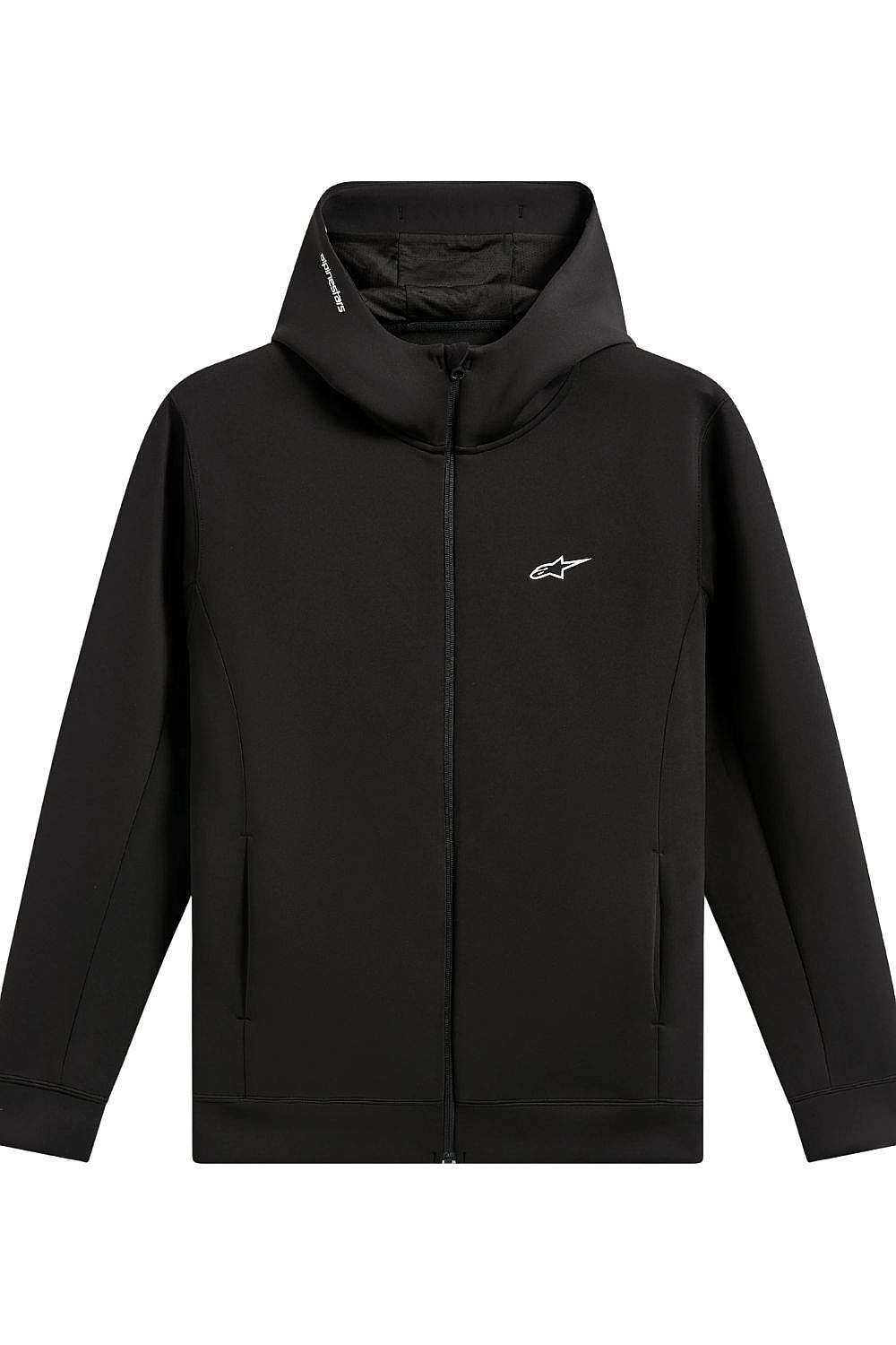Sweatshirt Alpinestars Cyper Hoodie Zip - Black - men´s