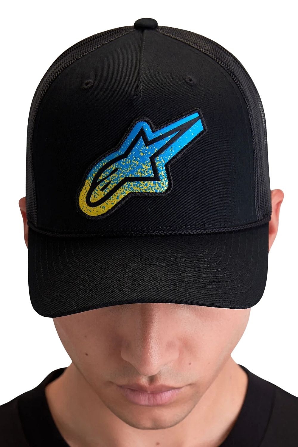 Kappe Alpinestars Meteorite Trucker - Black/Black - men´s