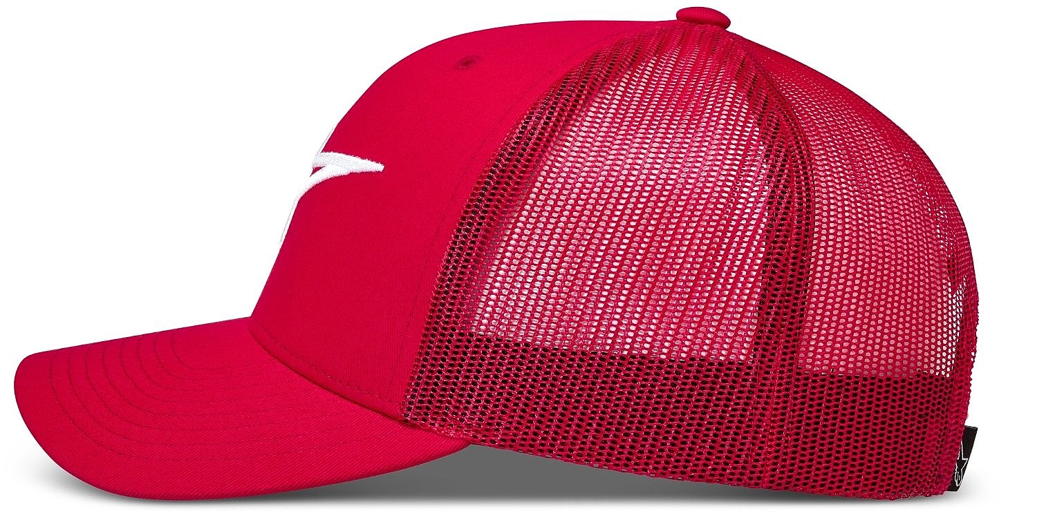 Kappe Alpinestars Ageless Trucker - Red/Red - men´s