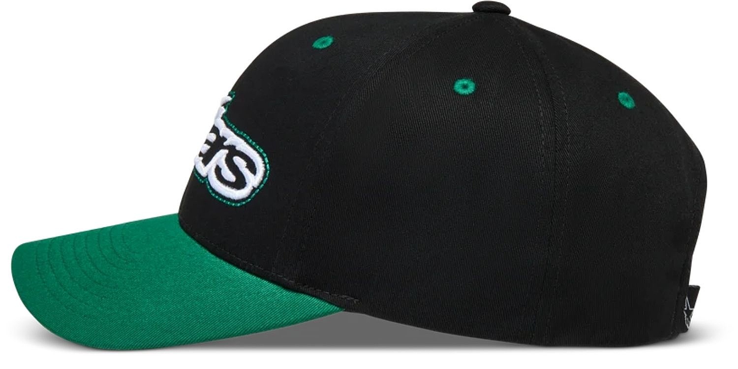 Kappe Alpinestars Retro Snapback - Black/Green - men´s