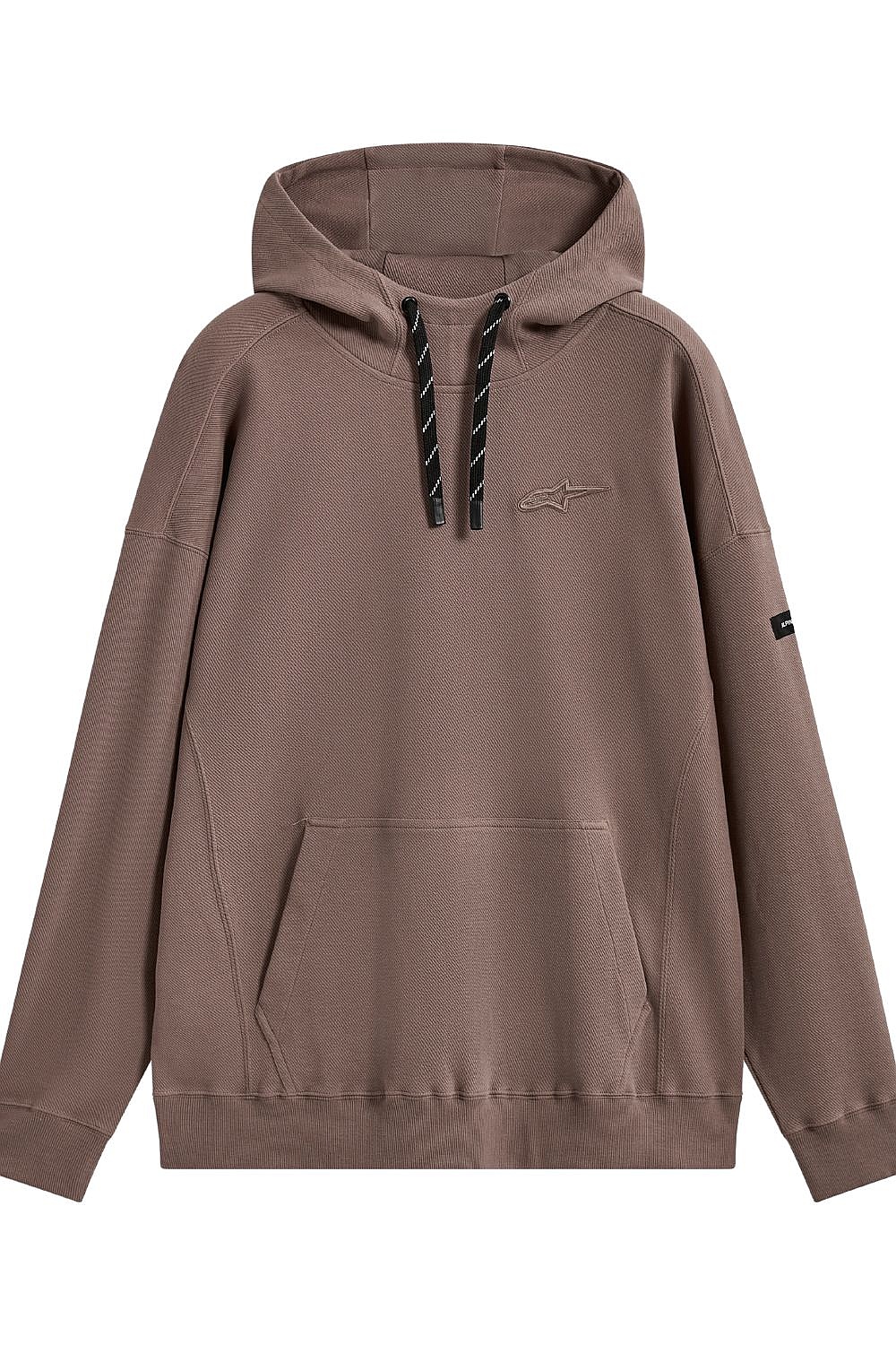 Sweatshirt Alpinestars Camino Textured Oversized Hoodie - Taupe - men´s