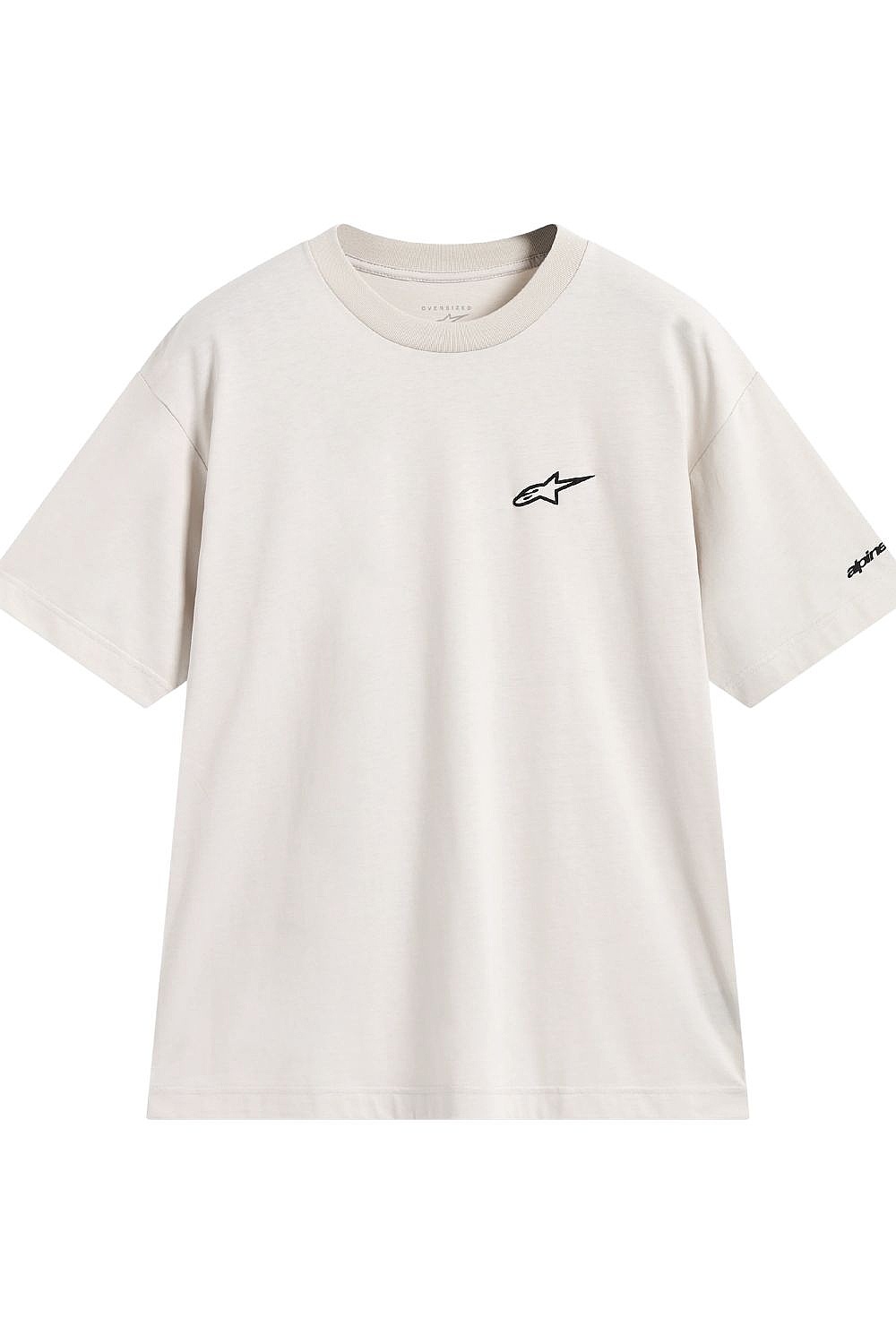 T-Shirt Alpinestars Mandate Oversized CSF - Cement - men´s