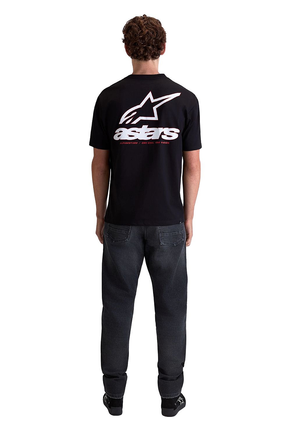 T-Shirt Alpinestars Lineout CSF - Black - men´s