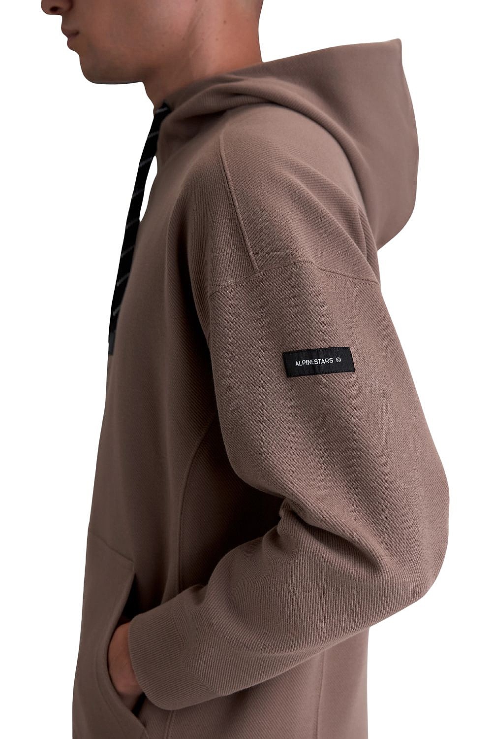 Sweatshirt Alpinestars Camino Textured Oversized Hoodie - Taupe - men´s