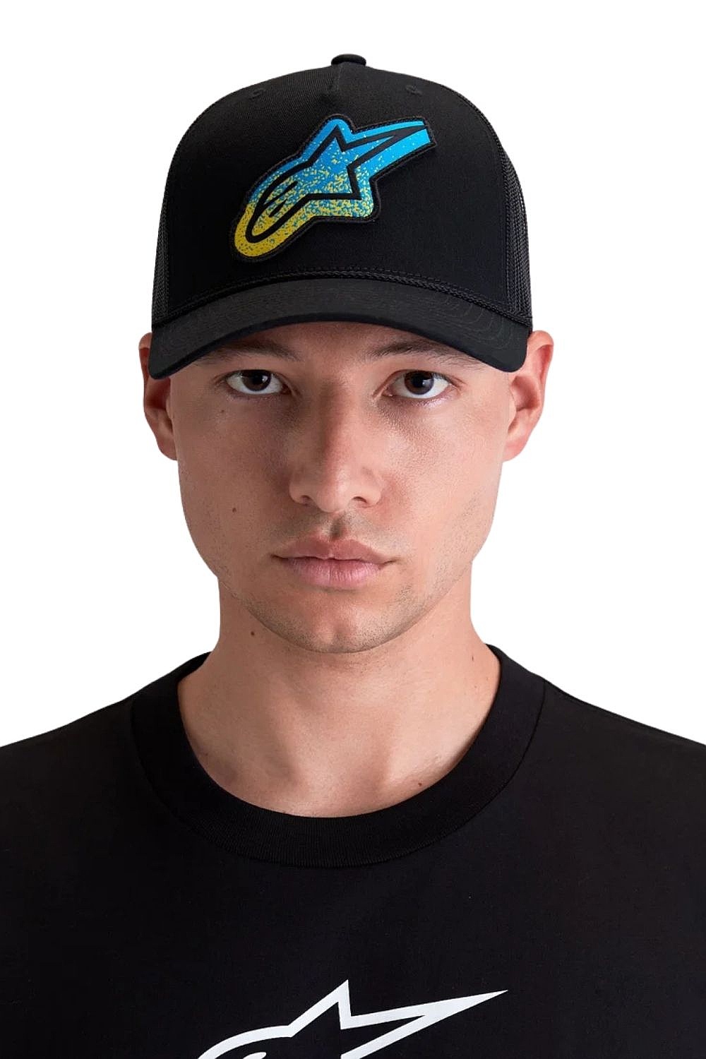 Kappe Alpinestars Meteorite Trucker - Black/Black - men´s