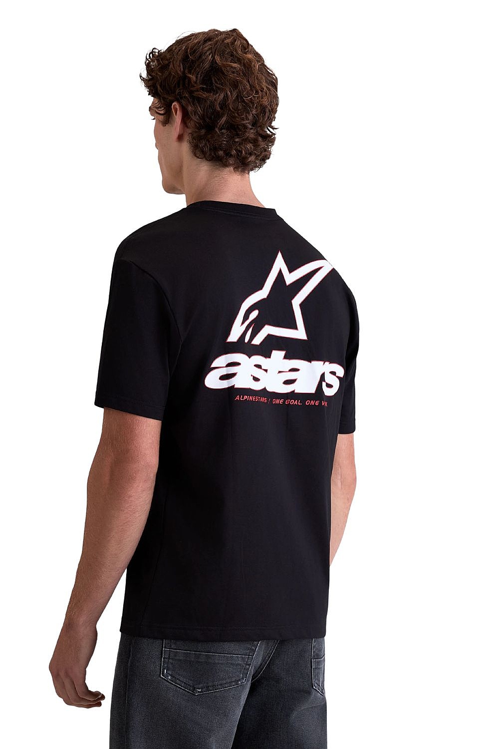 T-Shirt Alpinestars Lineout CSF - Black - men´s