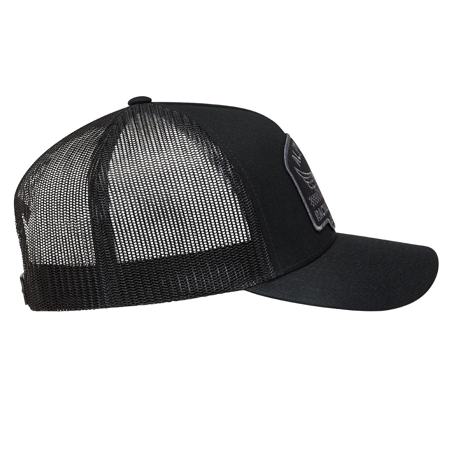 Kappe Alpinestars Heritage Patch Trucker - Black/Grey - men´s