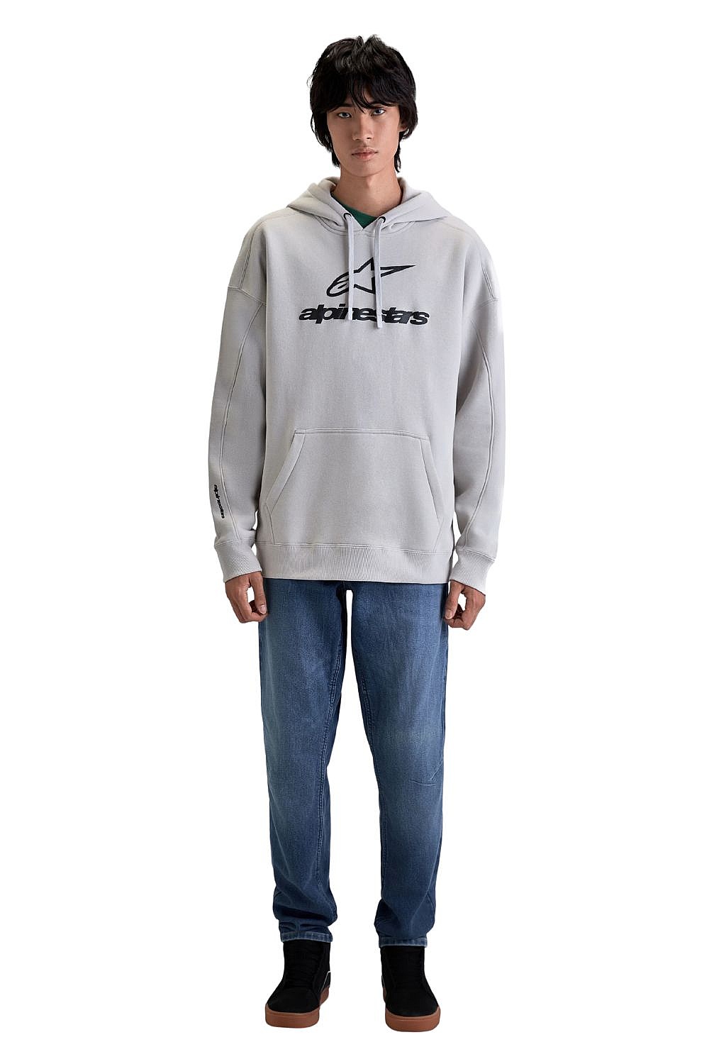 Sweatshirt Alpinestars Prelude Oversized Hoodie - Cement - men´s