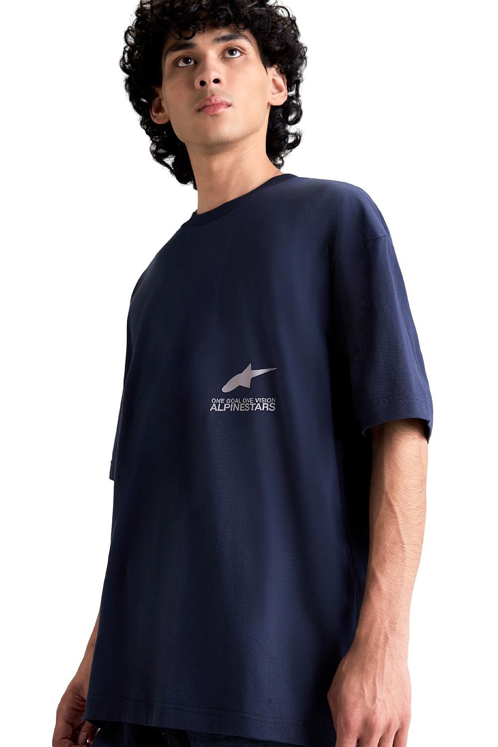 T-Shirt Alpinestars Institute Oversized CSF - Navy - men´s