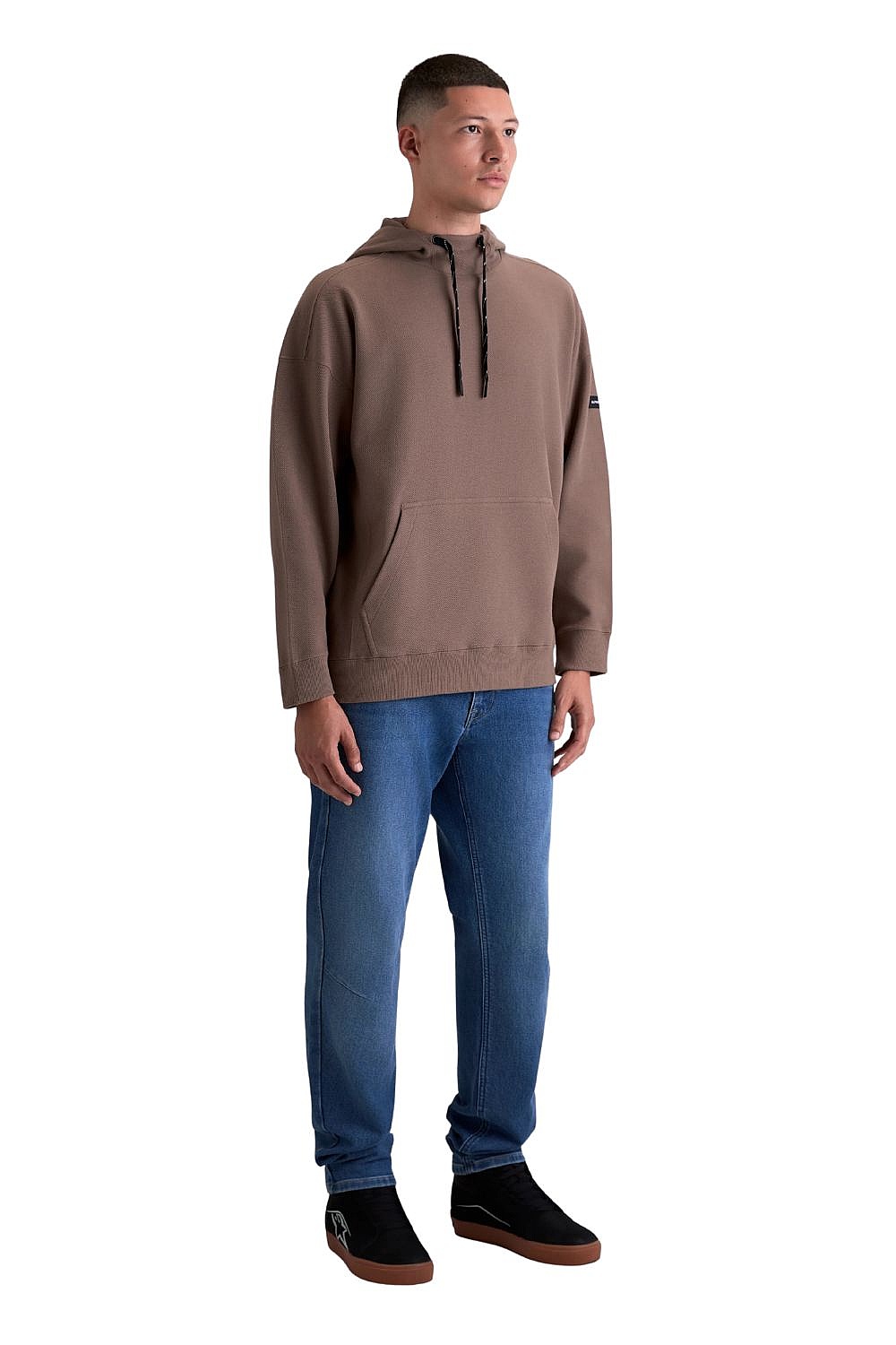 Sweatshirt Alpinestars Camino Textured Oversized Hoodie - Taupe - men´s