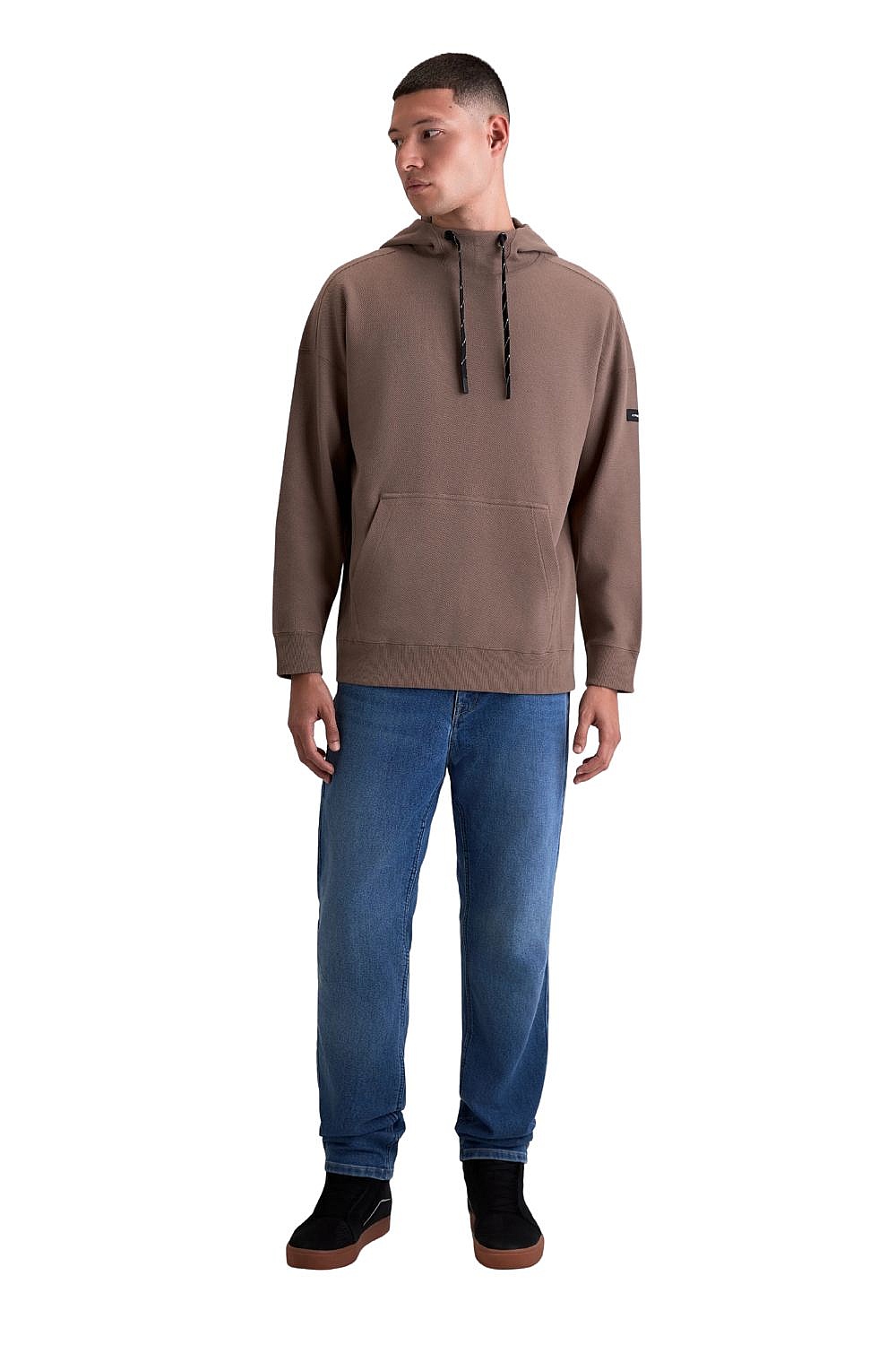 Sweatshirt Alpinestars Camino Textured Oversized Hoodie - Taupe - men´s