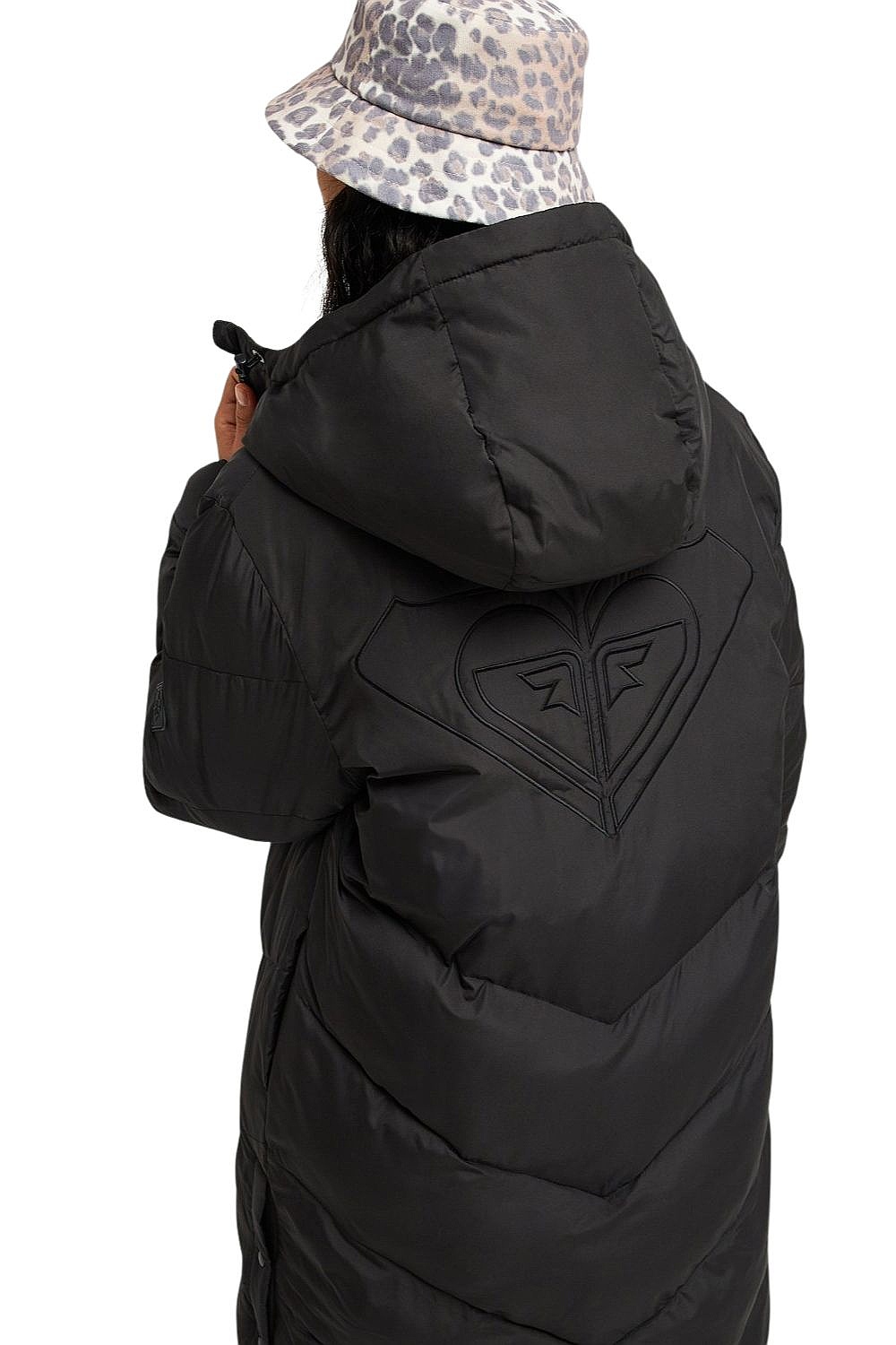 Mantel Roxy Shadow Wave - KVJ0/Anthracite - women´s