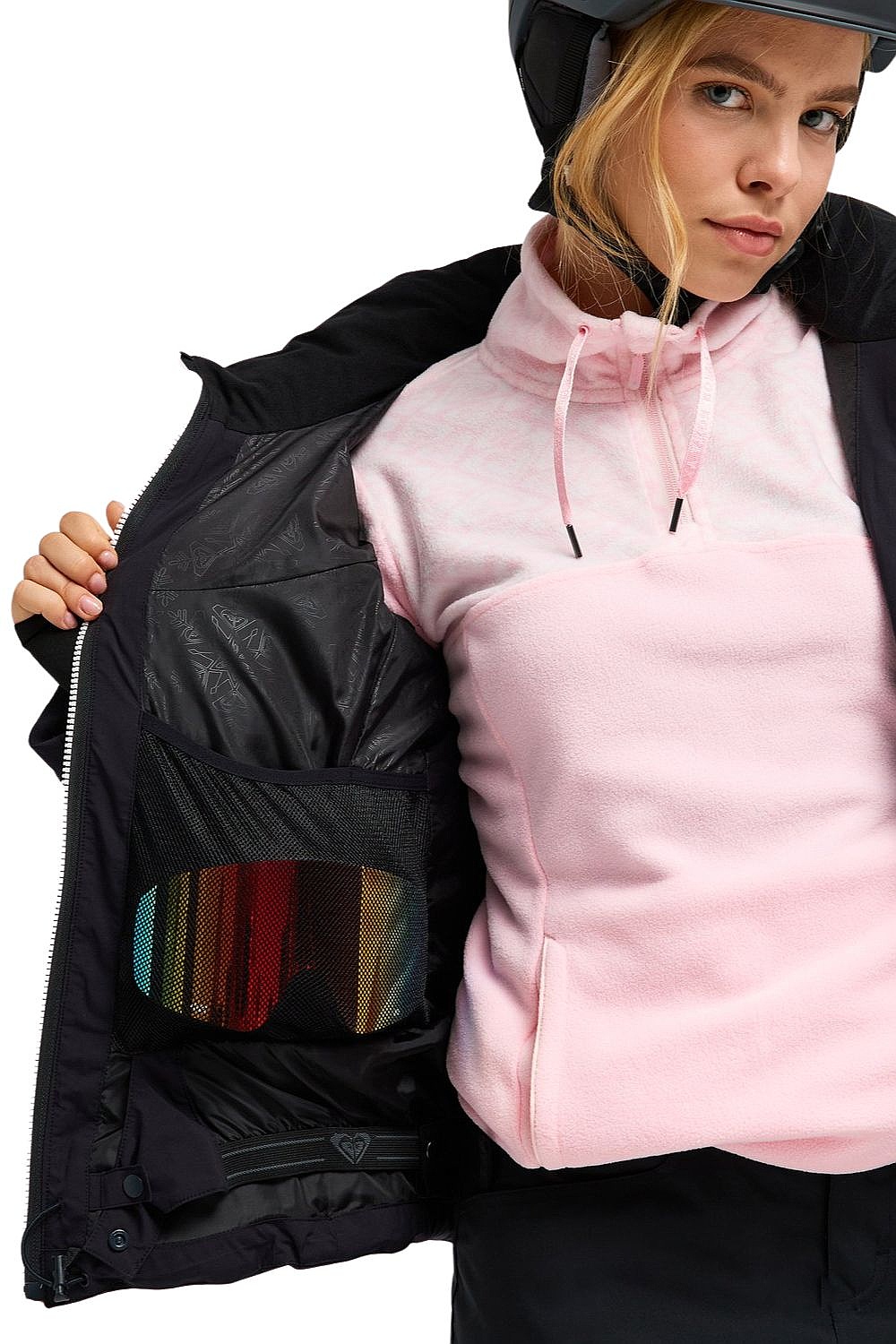 Jacke Roxy Snowdrift - KVJ0/True Black - women´s