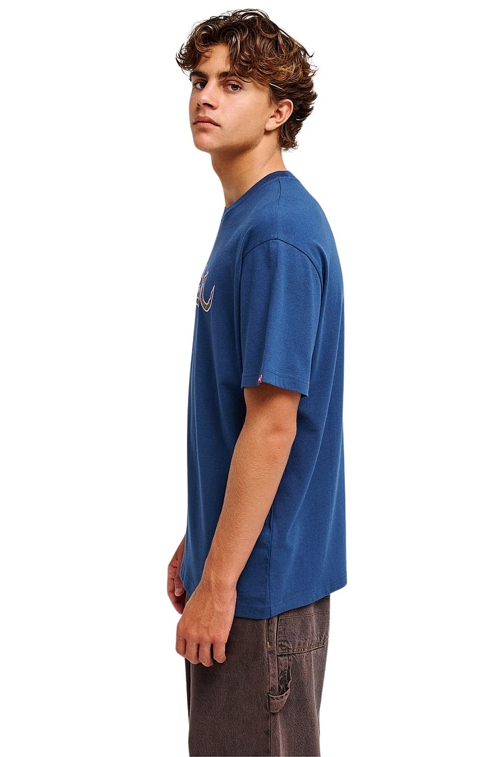 T-Shirt Quiksilver YG Vortex - BRQ0/Dark Denim - men´s