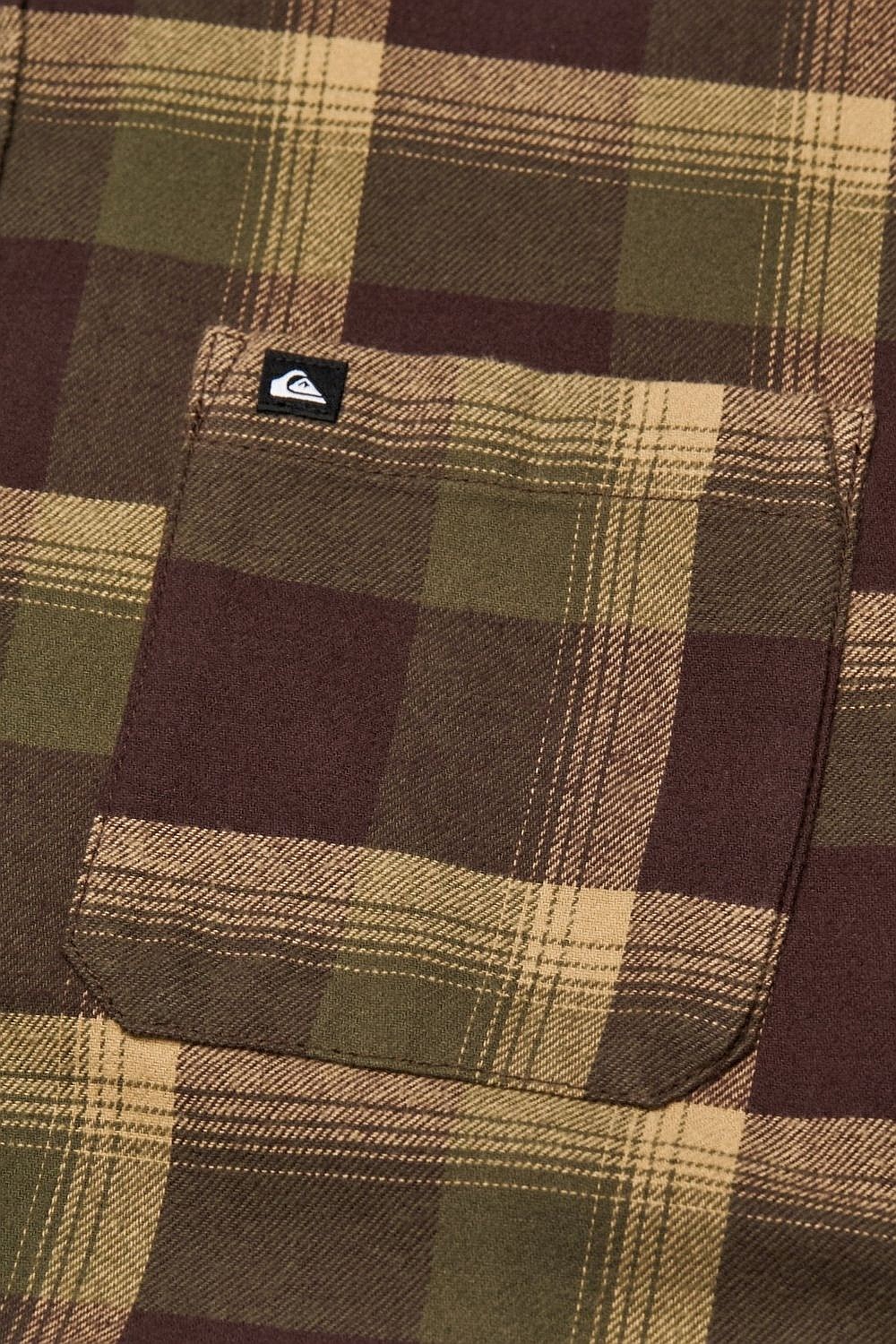 Hemd Quiksilver Motherfly Plaid LS - CRE1/Grape Leaf Motherfly - men´s