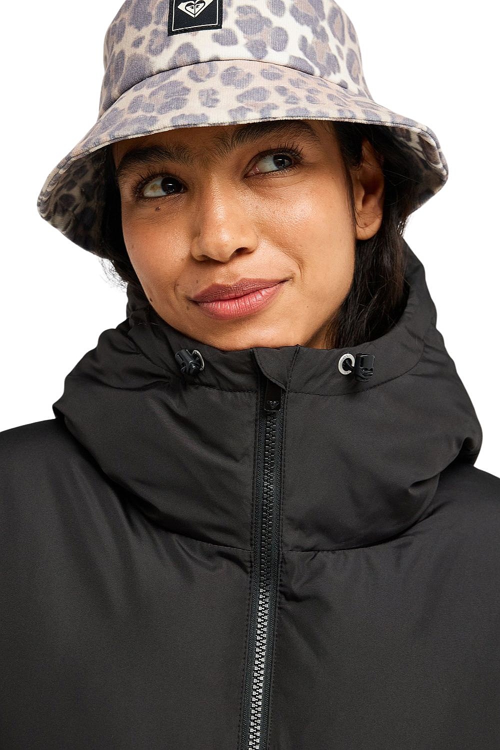 Mantel Roxy Shadow Wave - KVJ0/Anthracite - women´s