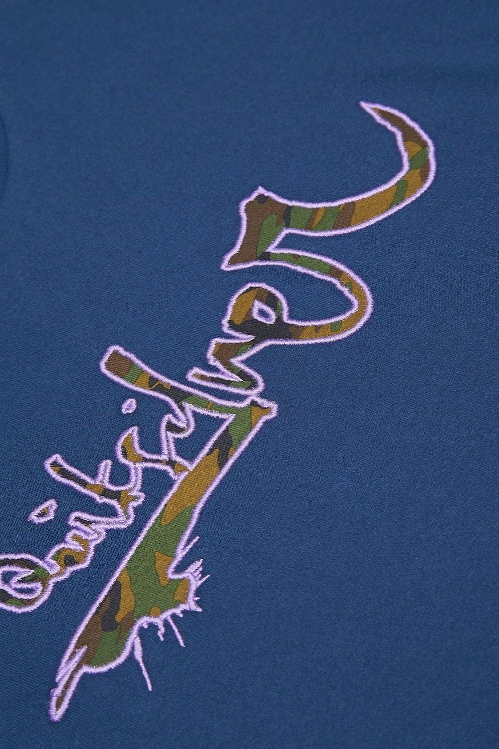 T-Shirt Quiksilver YG Vortex - BRQ0/Dark Denim - men´s