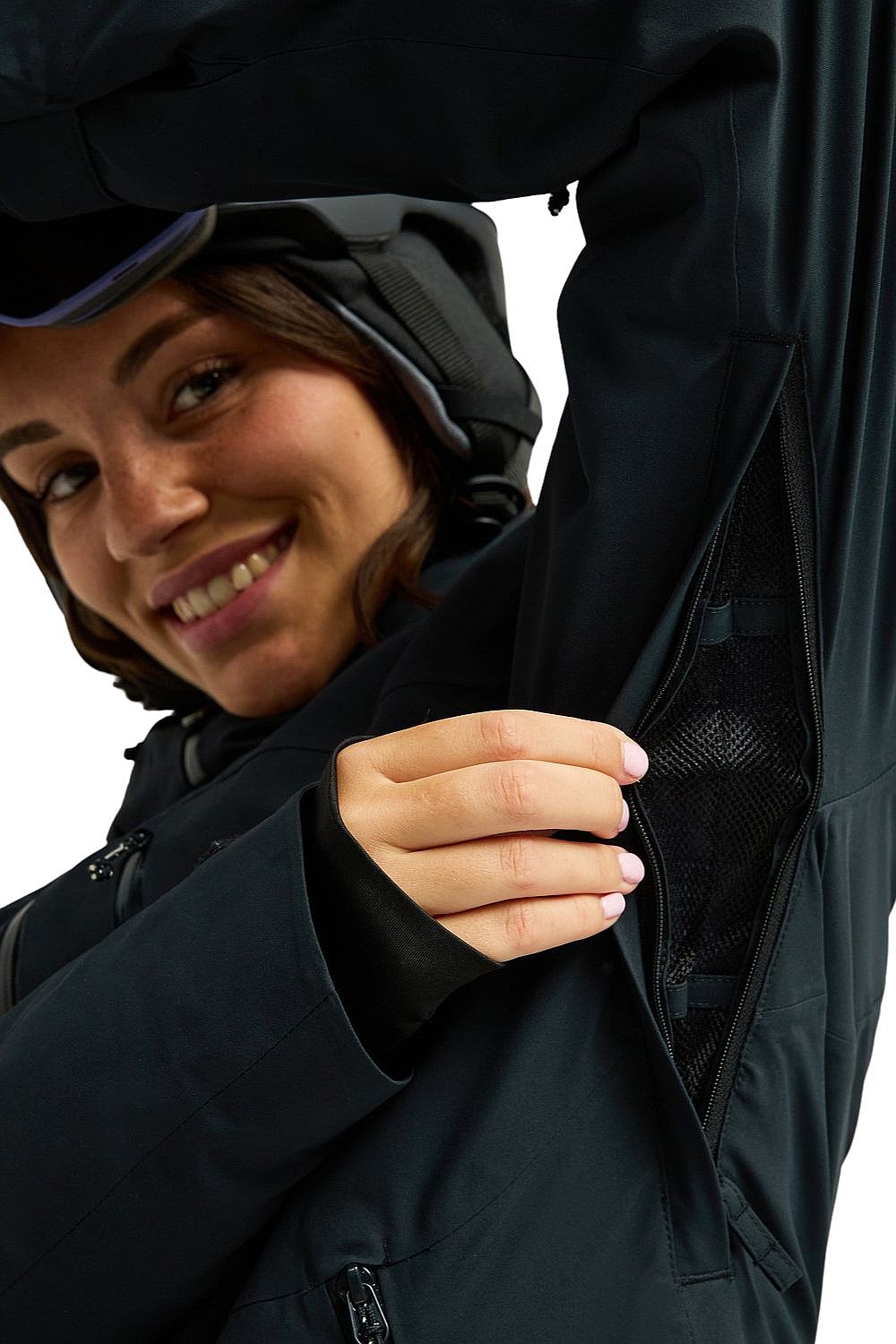 Jacke Roxy 20K Ridgemount - KVJ0/True Black - women´s