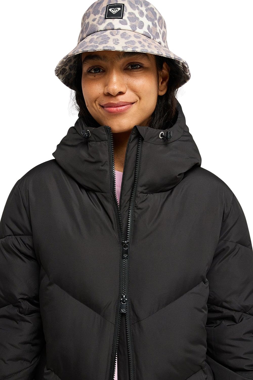 Mantel Roxy Shadow Wave - KVJ0/Anthracite - women´s