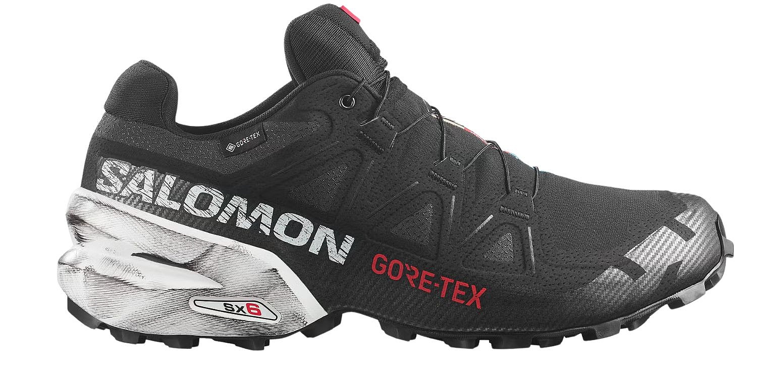 Schuhe Salomon Speedcross 6 GTX 20 Years - Black/White/Fiery Red