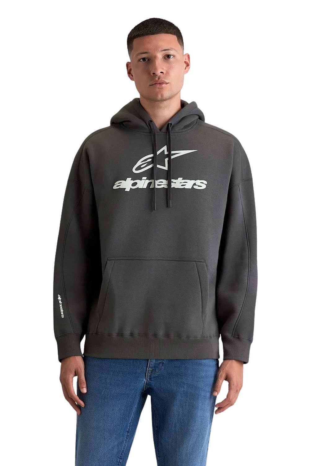 Sweatshirt Alpinestars Prelude Oversized Hoodie - Charcoal - men´s