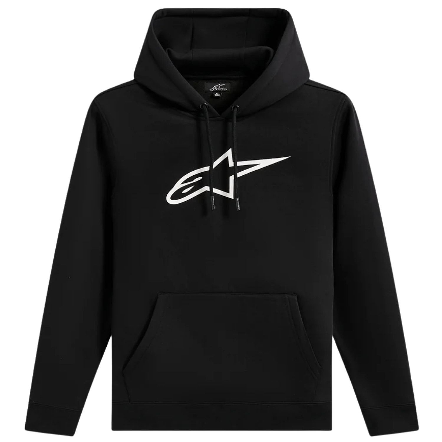 Sweatshirt Alpinestars Ageless Hoodie V3 - Black/White - men´s
