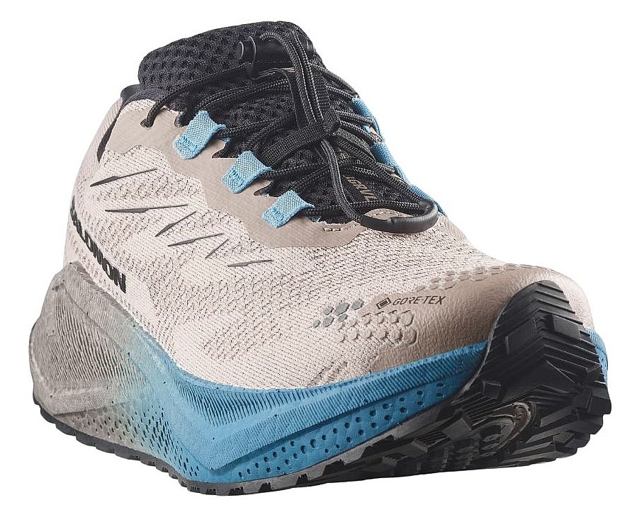 Schuhe Salomon Aero Blaze 4 Grvl GTX - Oxford Tan/Black/Niagara - men´s