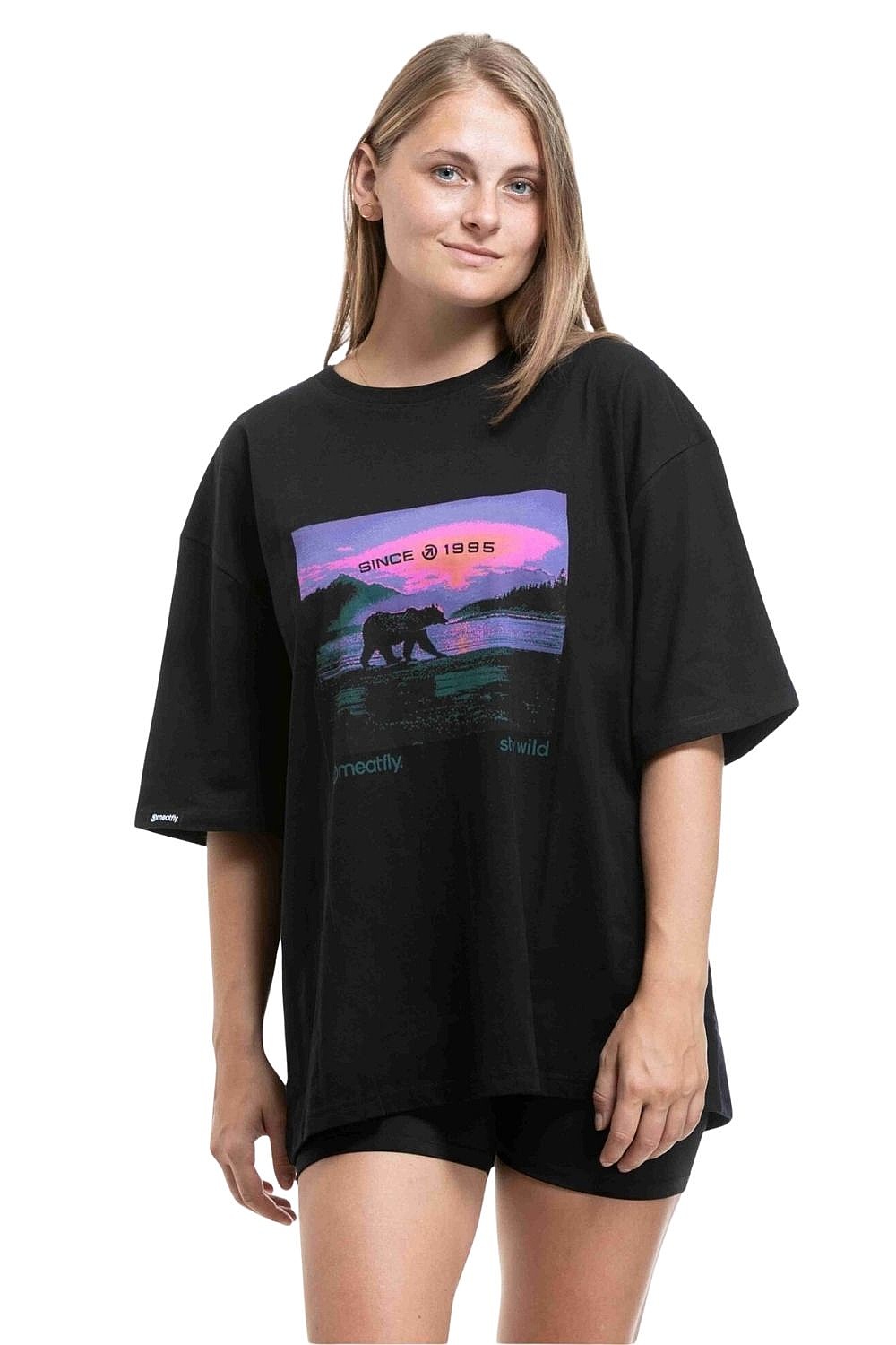 T-Shirt Meatfly Alaska - Black