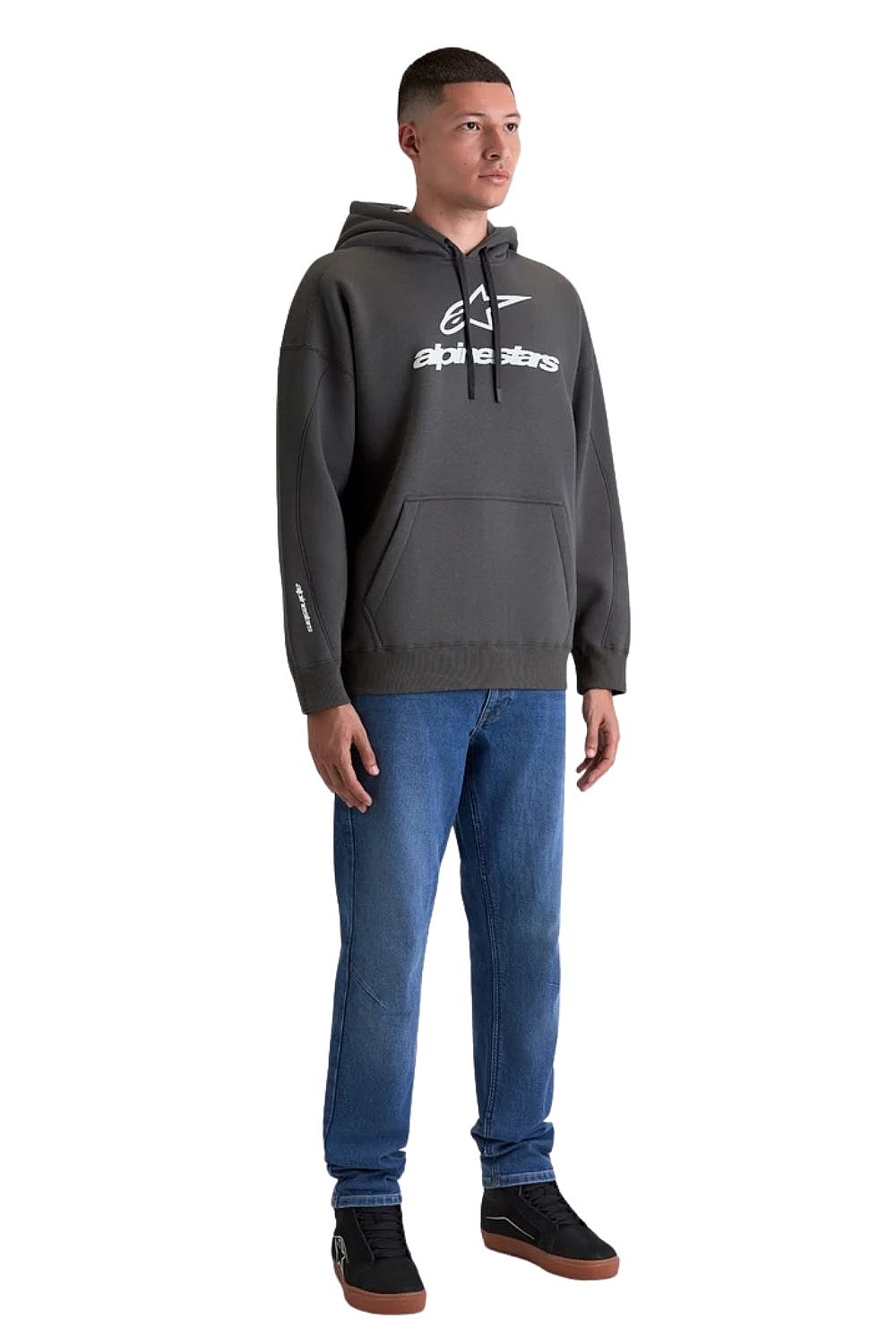 Sweatshirt Alpinestars Prelude Oversized Hoodie - Charcoal - men´s