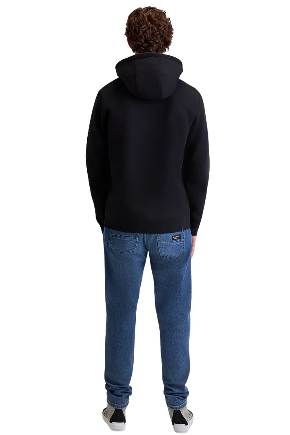 Sweatshirt Alpinestars Ageless Hoodie V3 - Black/White - men´s