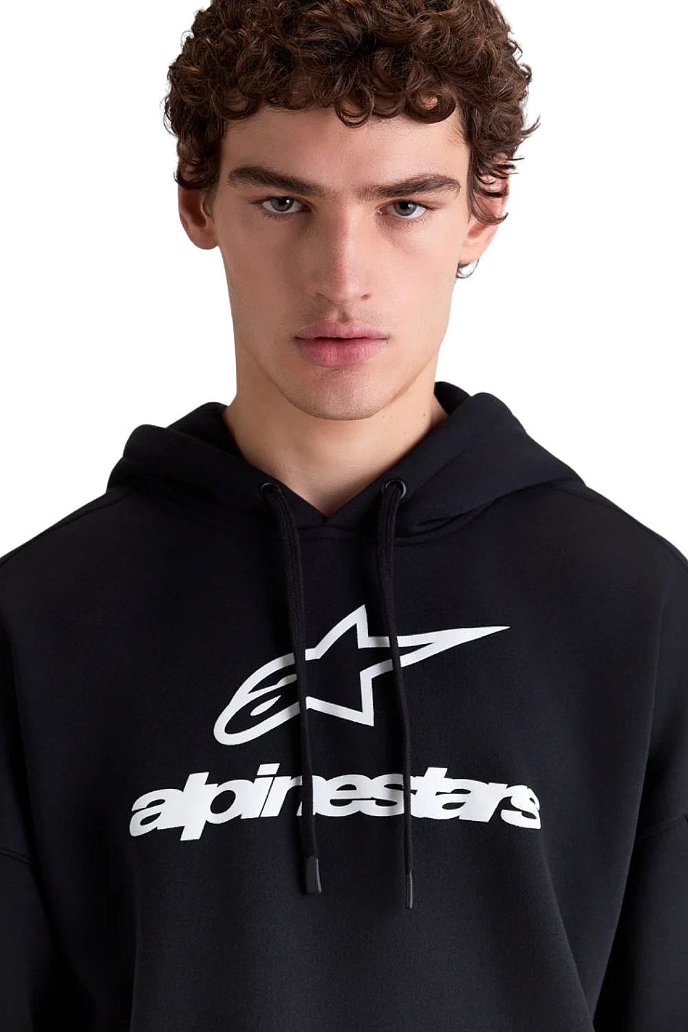 Sweatshirt Alpinestars Prelude Oversized Hoodie - Black - men´s