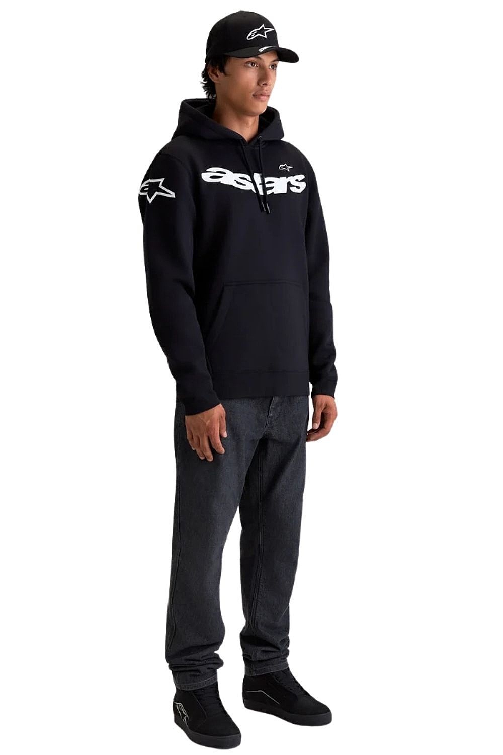 Sweatshirt Alpinestars Velocifier Hoodie - Black - men´s
