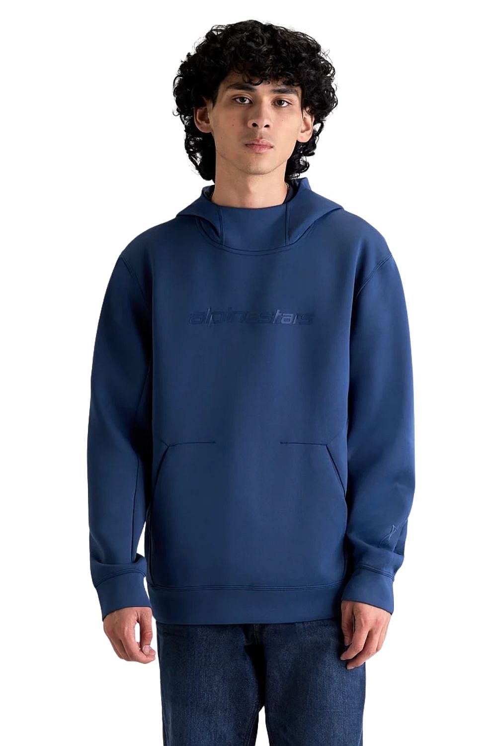Sweatshirt Alpinestars Datrix Hoodie - Steel Blue - men´s