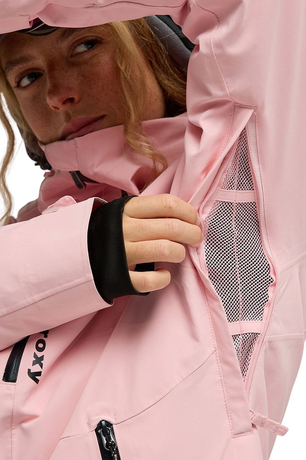 Jacke Roxy 20K Ridgemount - MDA0/Rose Shadow - women´s