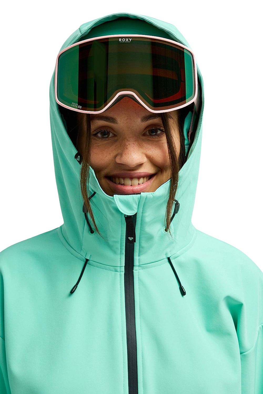 Jacke Roxy Frostbliss Softshell Overhead - GFB0/Opal - women´s