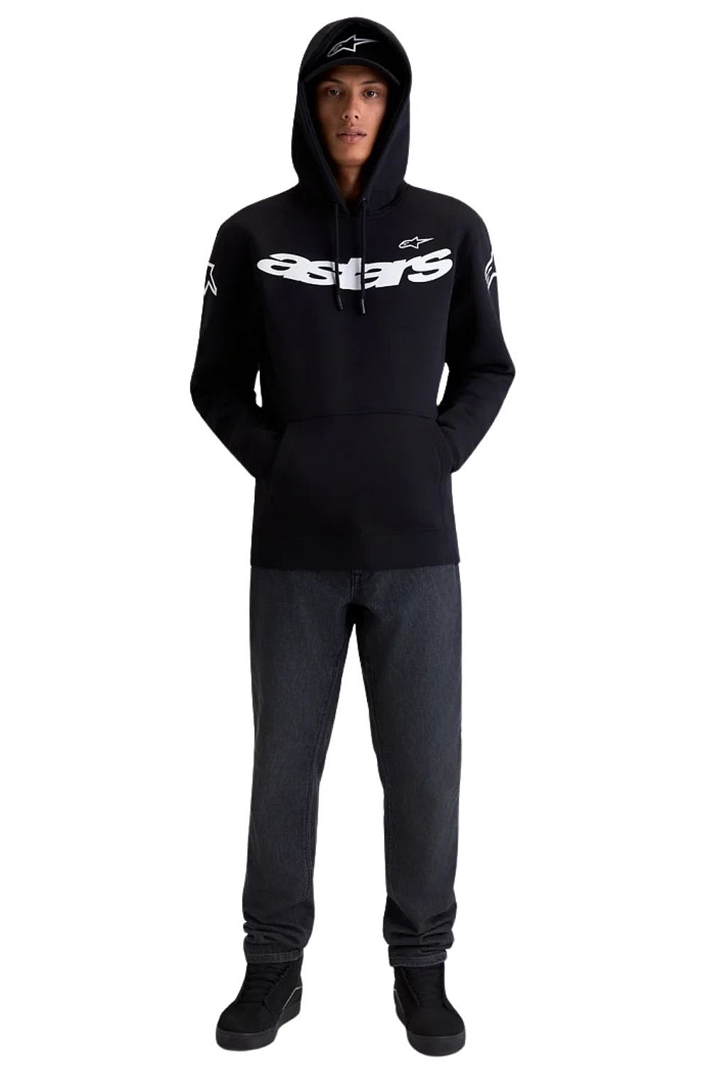 Sweatshirt Alpinestars Velocifier Hoodie - Black - men´s