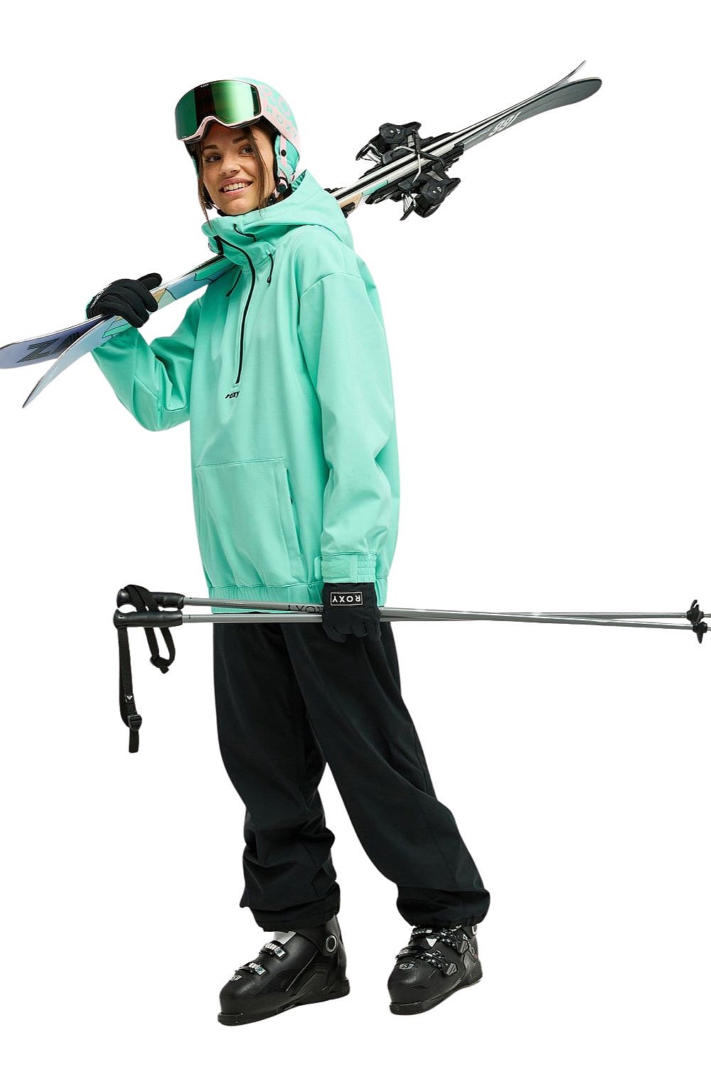Jacke Roxy Frostbliss Softshell Overhead - GFB0/Opal - women´s