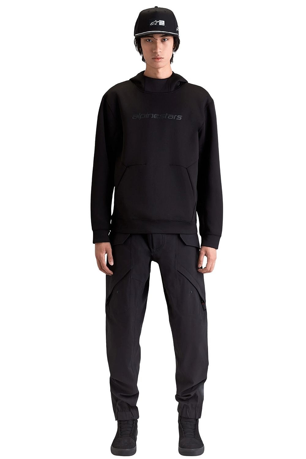 Sweatshirt Alpinestars Datrix Hoodie - Black - men´s