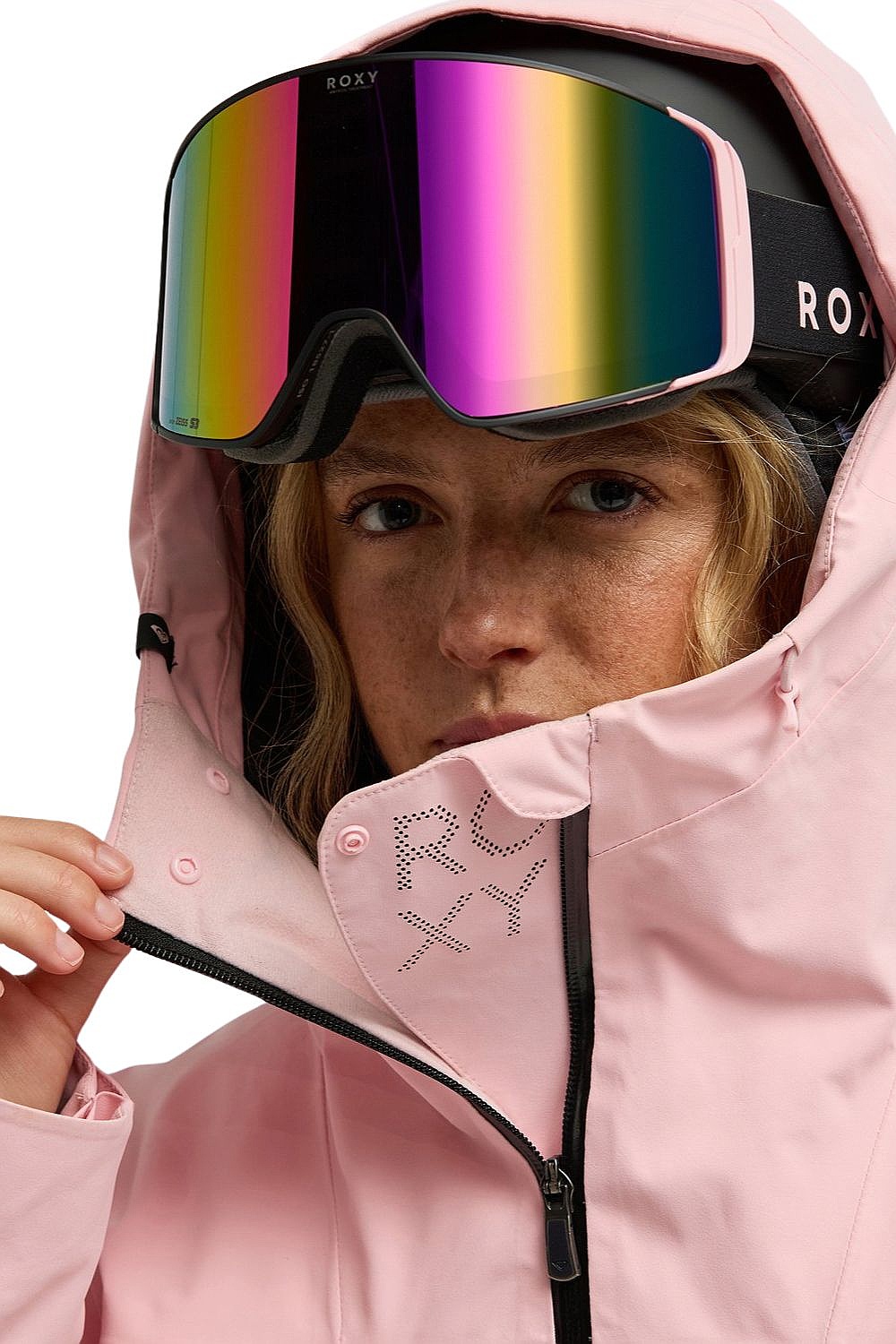 Jacke Roxy 20K Ridgemount - MDA0/Rose Shadow - women´s