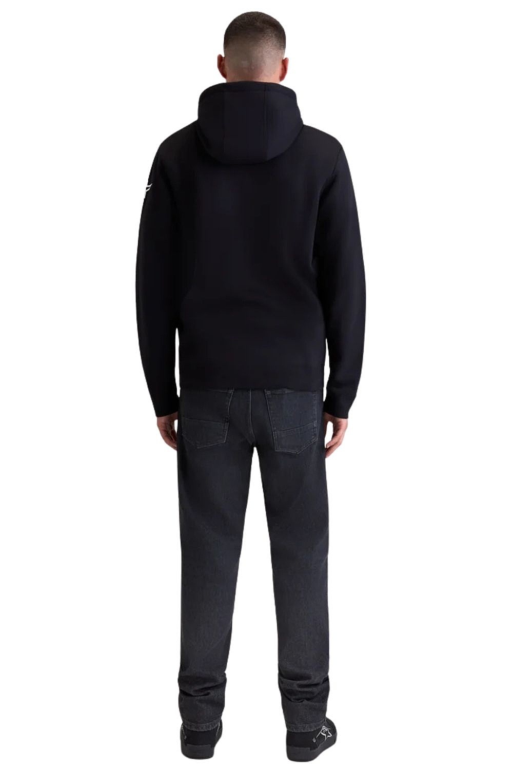 Sweatshirt Alpinestars Race Wordmark Hoodie - Black/White - men´s