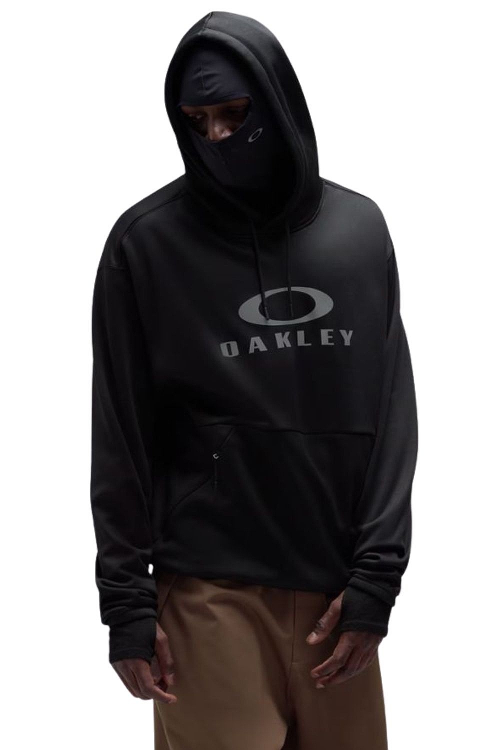 Sweatshirt Oakley Rider Phantom Hoodie - Pitch Black - men´s