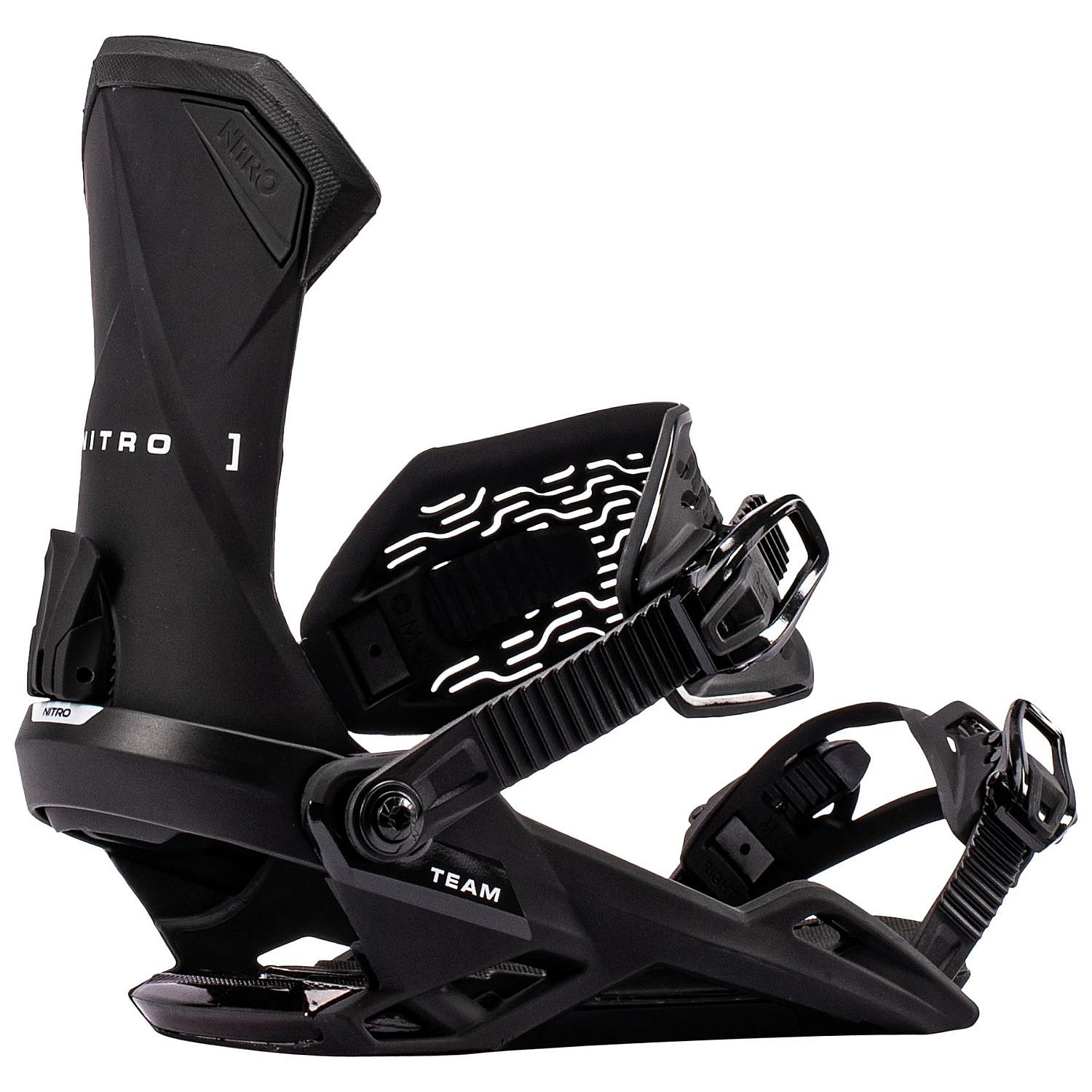 binding Nitro Team - Ultra Black - men´s