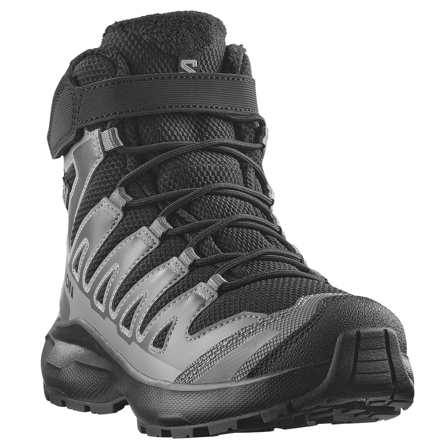 Schuhe Salomon XA Pro Winter Mid Waterproof - Black/Castlerock/Cloudburst - unisex junior