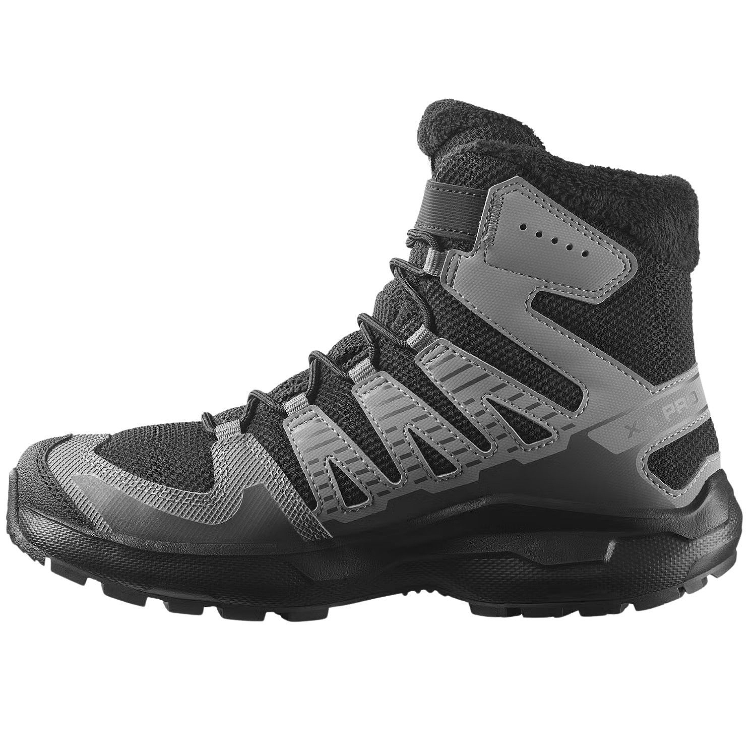 Schuhe Salomon XA Pro Winter Mid Waterproof - Black/Castlerock/Cloudburst - unisex junior