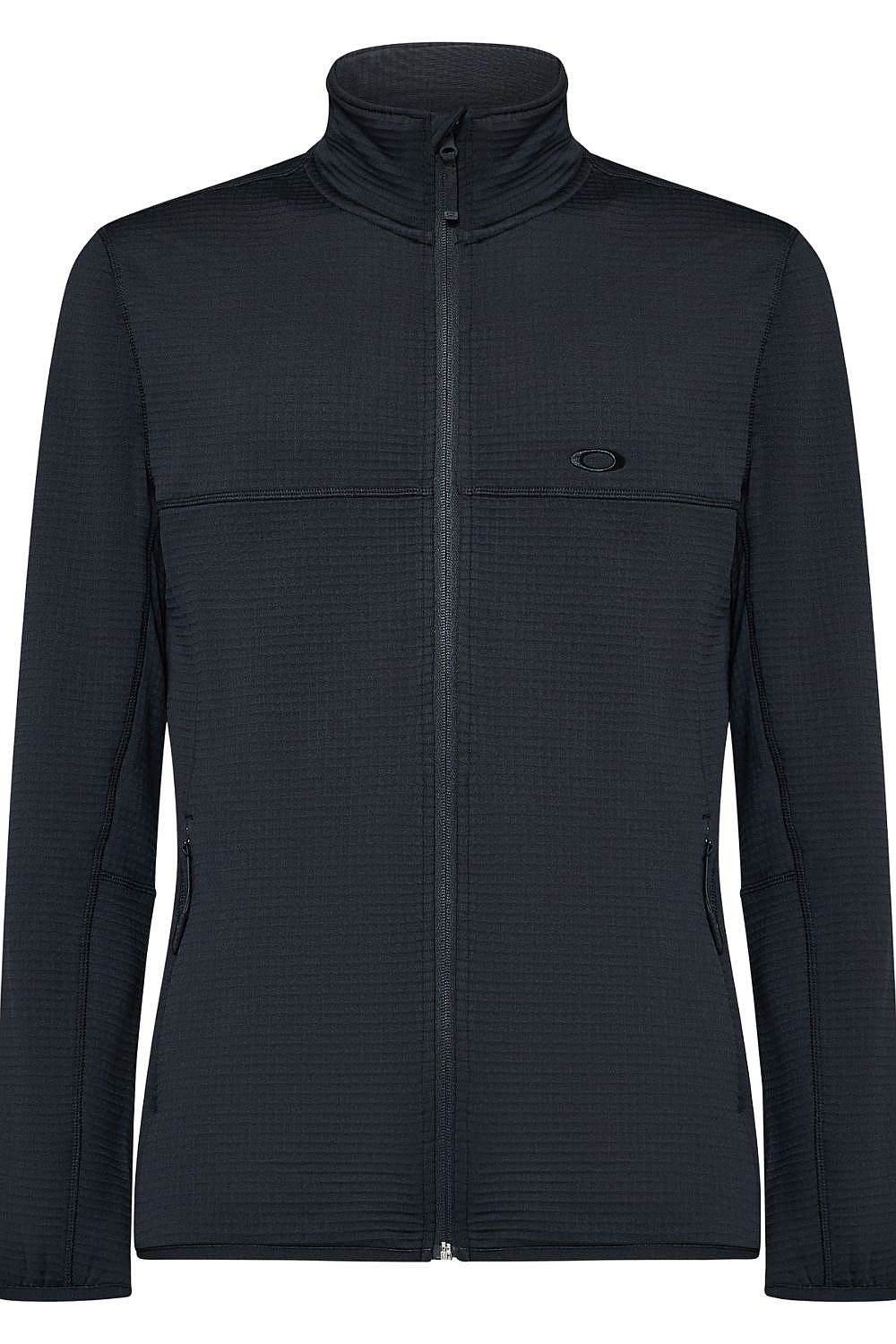 Sweatshirt Oakley Canopy Zip - Blackout/Deep Olive - men´s