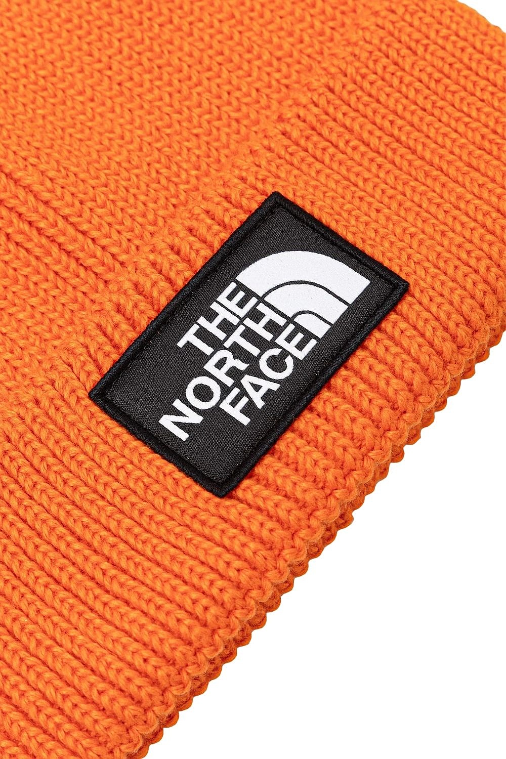 Mütze The North Face TNF Logo Box Cuffed - TNF Orange