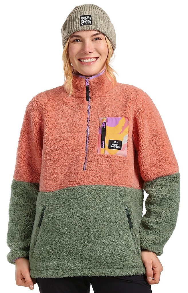 Sweatshirt Horsefeathers Elvira - Papaya Punch - women´s