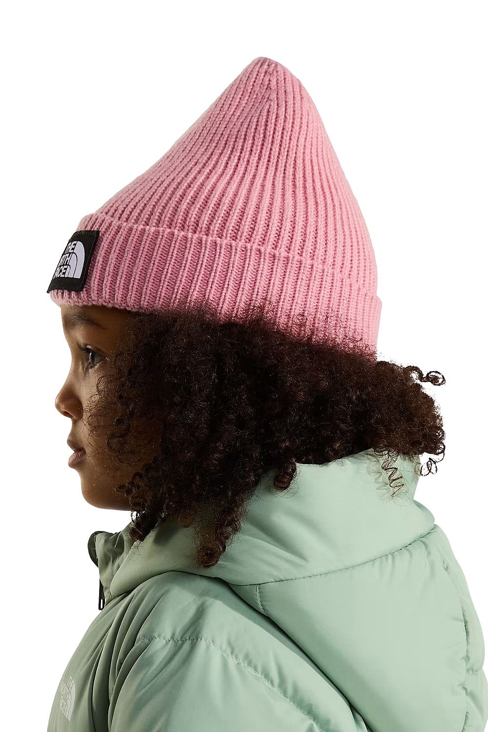 Mütze The North Face TNF Logo Box Cuffed - Primrose - unisex junior